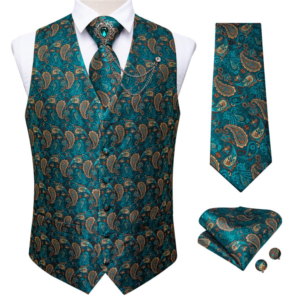 Nuevo Conjunto de Chaleco Form - Pocket Square Set reseña y precio