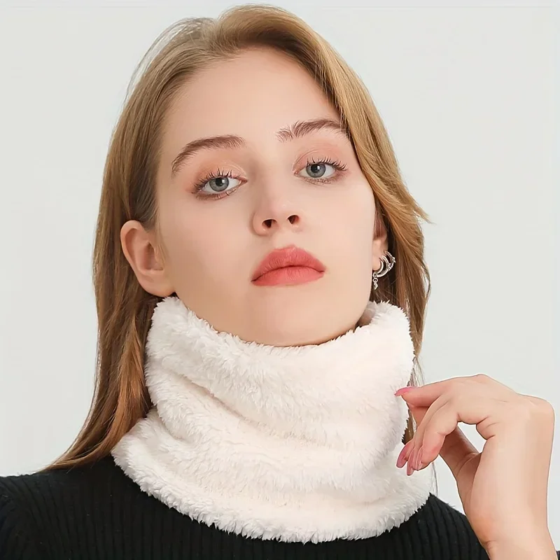 Bufanda infinita de felpa a pr - Infinity Scarf Knit reseña y precio