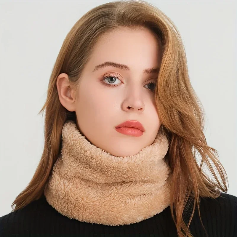 Bufanda infinita de felpa a pr - Infinity Scarf Knit reseña y precio