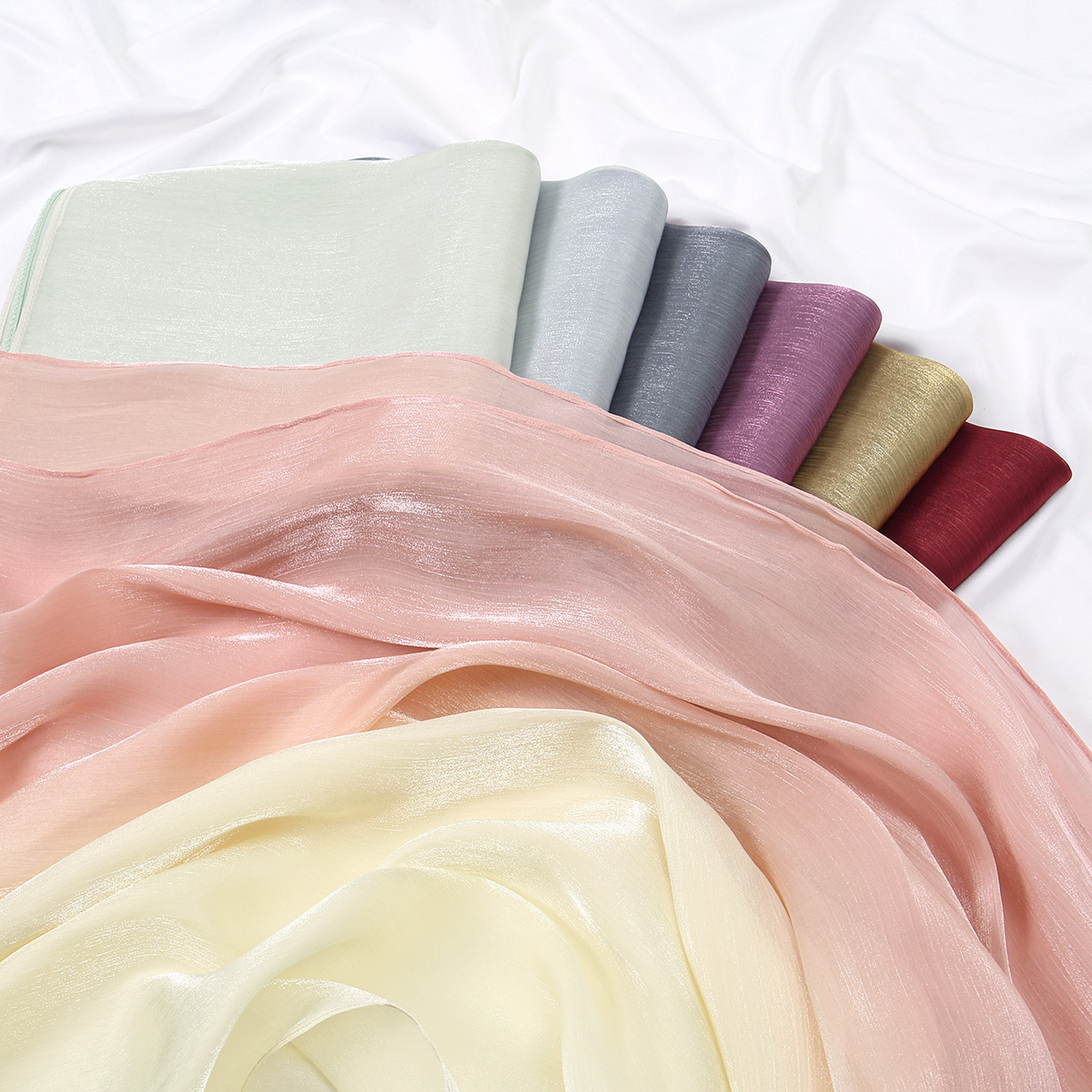Bufanda Hijab de seda con grad - Head Wrap Turban reseña y precio