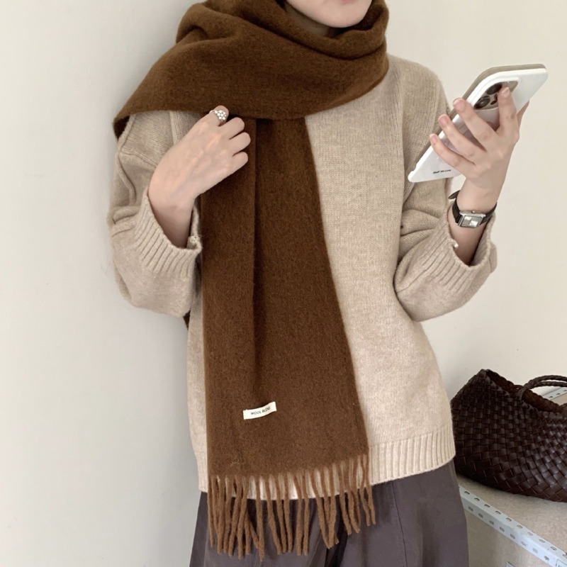 Versión coreana elegante bufan - Muffler Men Wool reseña y precio