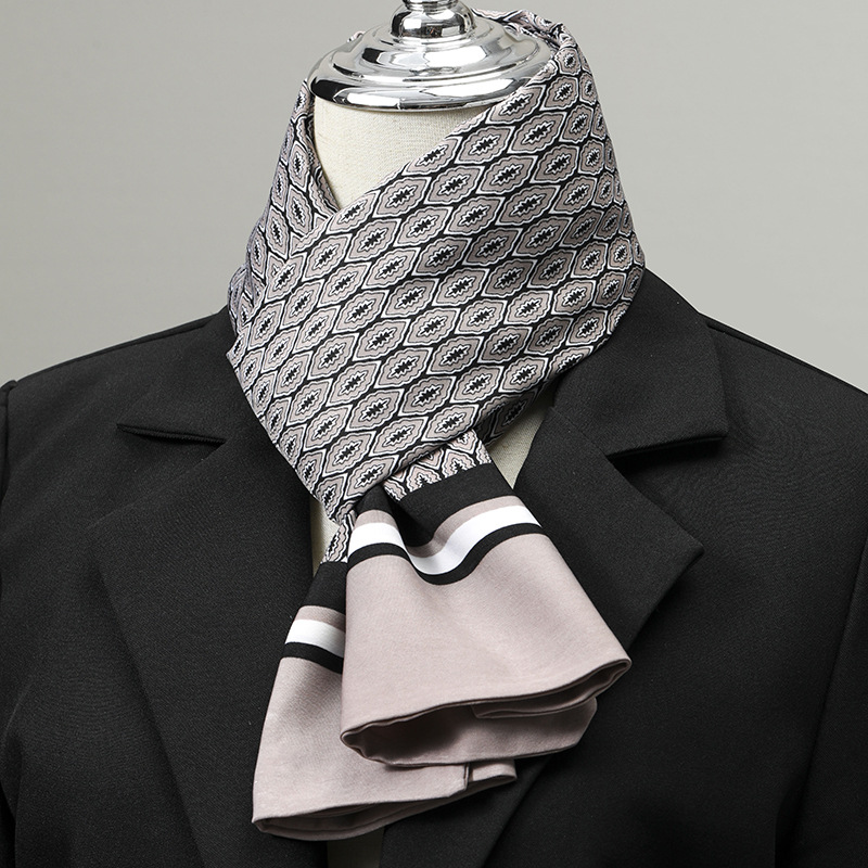 Bufanda para hombre, bufanda d - Silk Neck Scarf reseña y precio