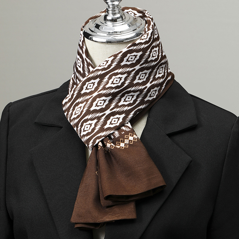 Bufanda para hombre, bufanda d - Silk Neck Scarf reseña y precio
