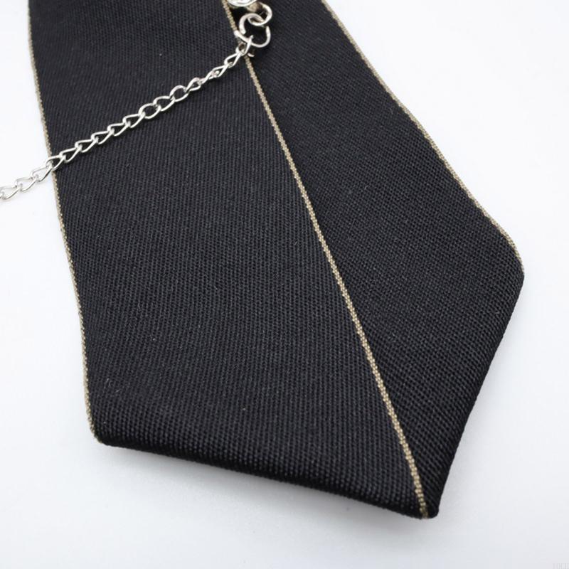 Corbata gótica con cadena meta - Bow Tie Pre Tied reseña y precio