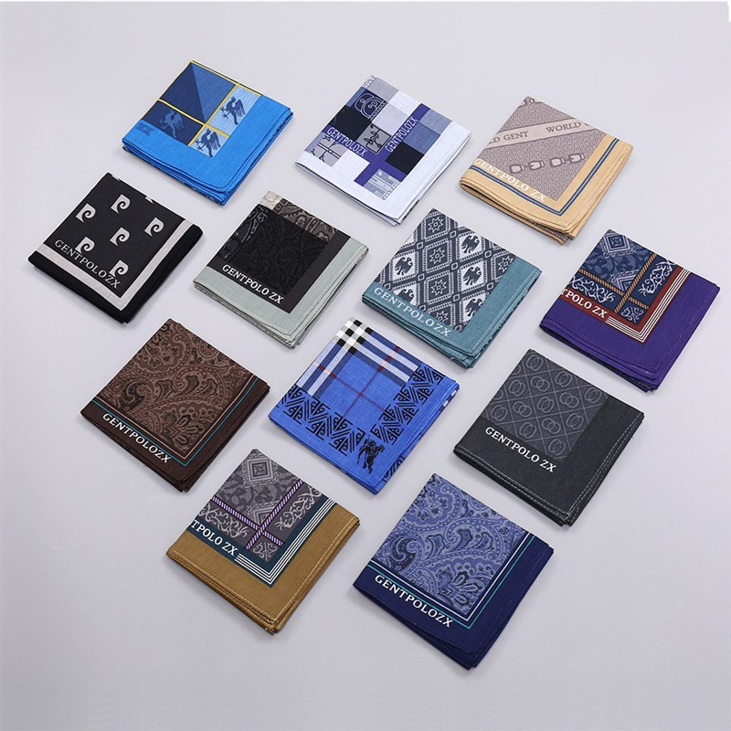 Pañuelo a cuadros estampado de - Handkerchief Cotton Men reseña y precio