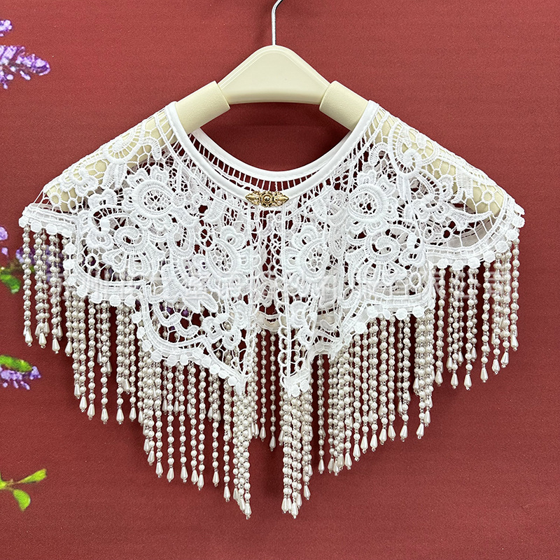 Chal Vintage con Borlas de Per - Stole Wedding Shawl reseña y precio