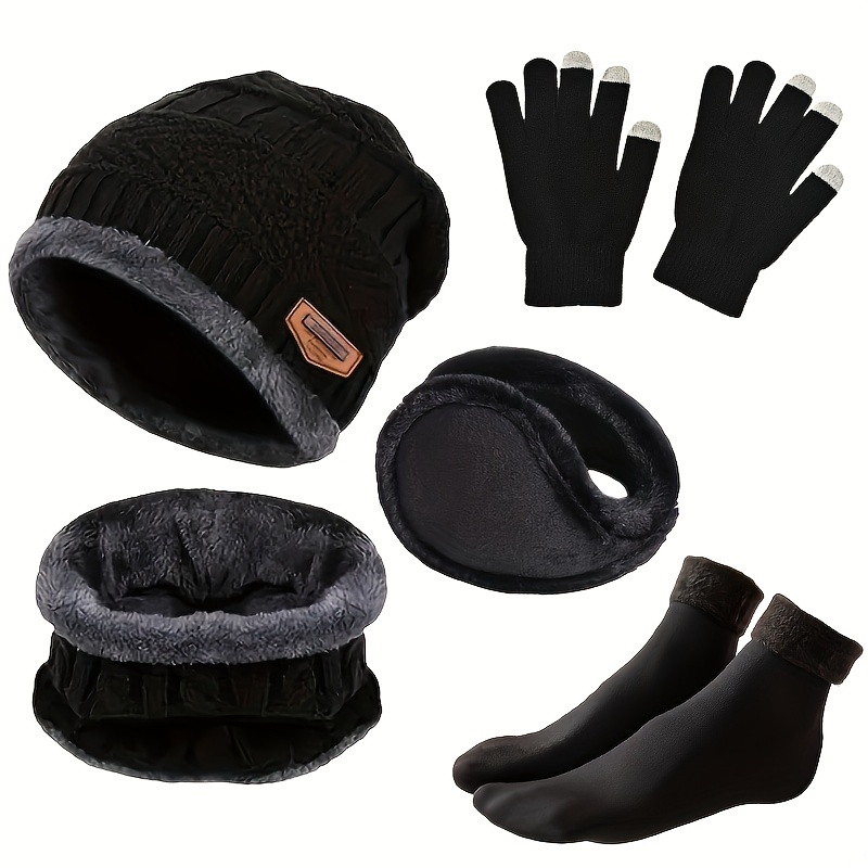 Gorro de invierno para hombre, - Muffler Men Wool reseña y precio