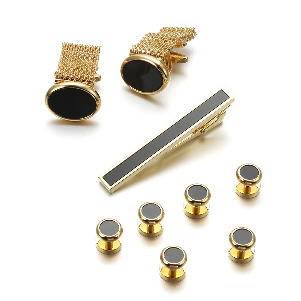 VAGULA nuevo 9 Uds gemelos Cli - Tie Bar Set Gift reseña y precio