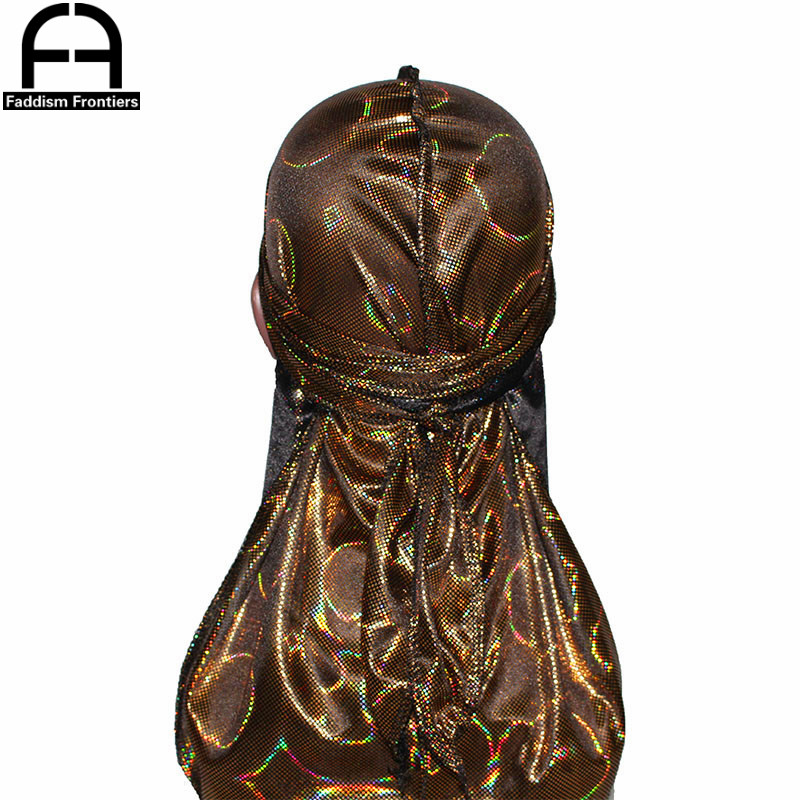 Turbante colorido brillante y  - Bandana Doo Rag reseña y precio