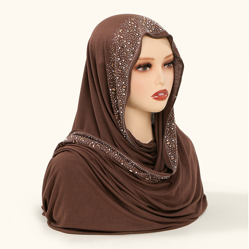 Hiyab de Algodón Jersey con Pe - Bandana Cotton reseña y precio