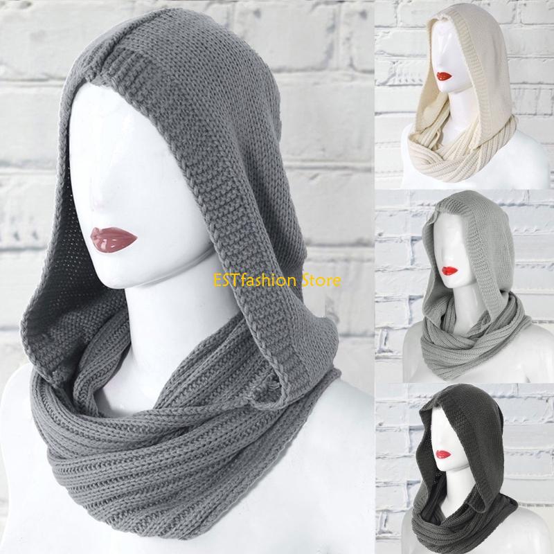 Y5GC Capucha punto invierno pa - Infinity Scarf Knit reseña y precio
