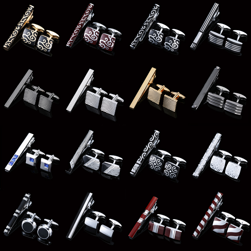 Juego de puños y clips de corb - Tie Bar Set Gift reseña y precio