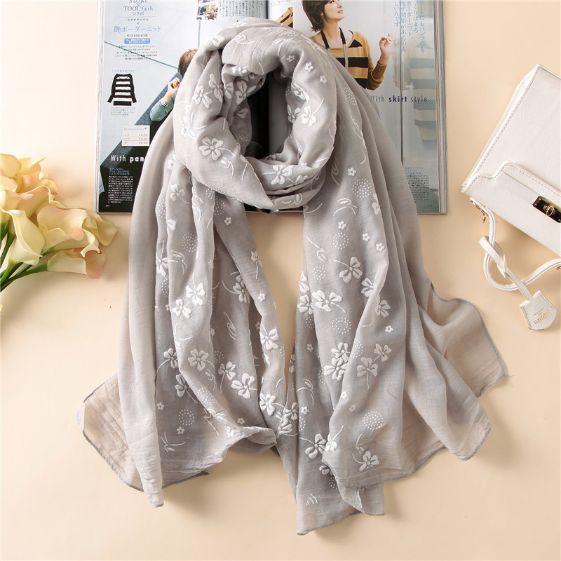 Bufanda de seda larga y fina p - Bandana Cotton reseña y precio
