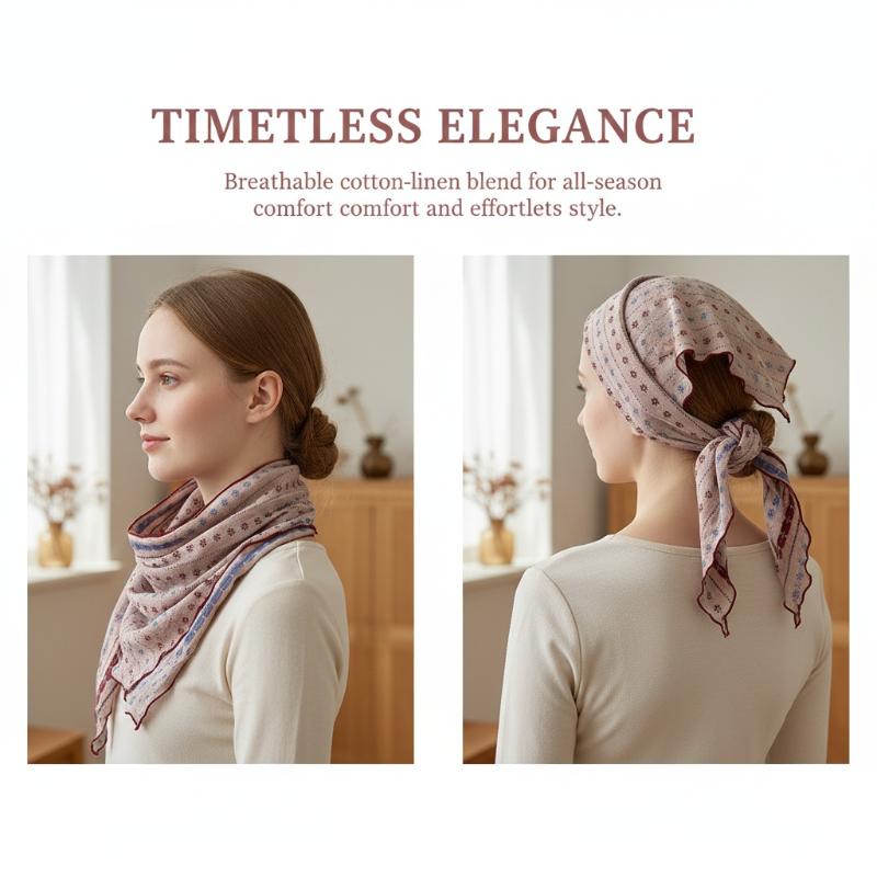 Pañuelo Triangular de Algodón  - Bandana Cotton reseña y precio