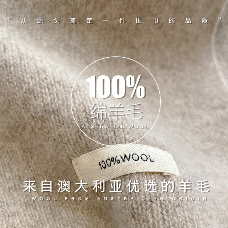 Bufanda de lana 100% de alta c - Muffler Men Wool reseña y precio