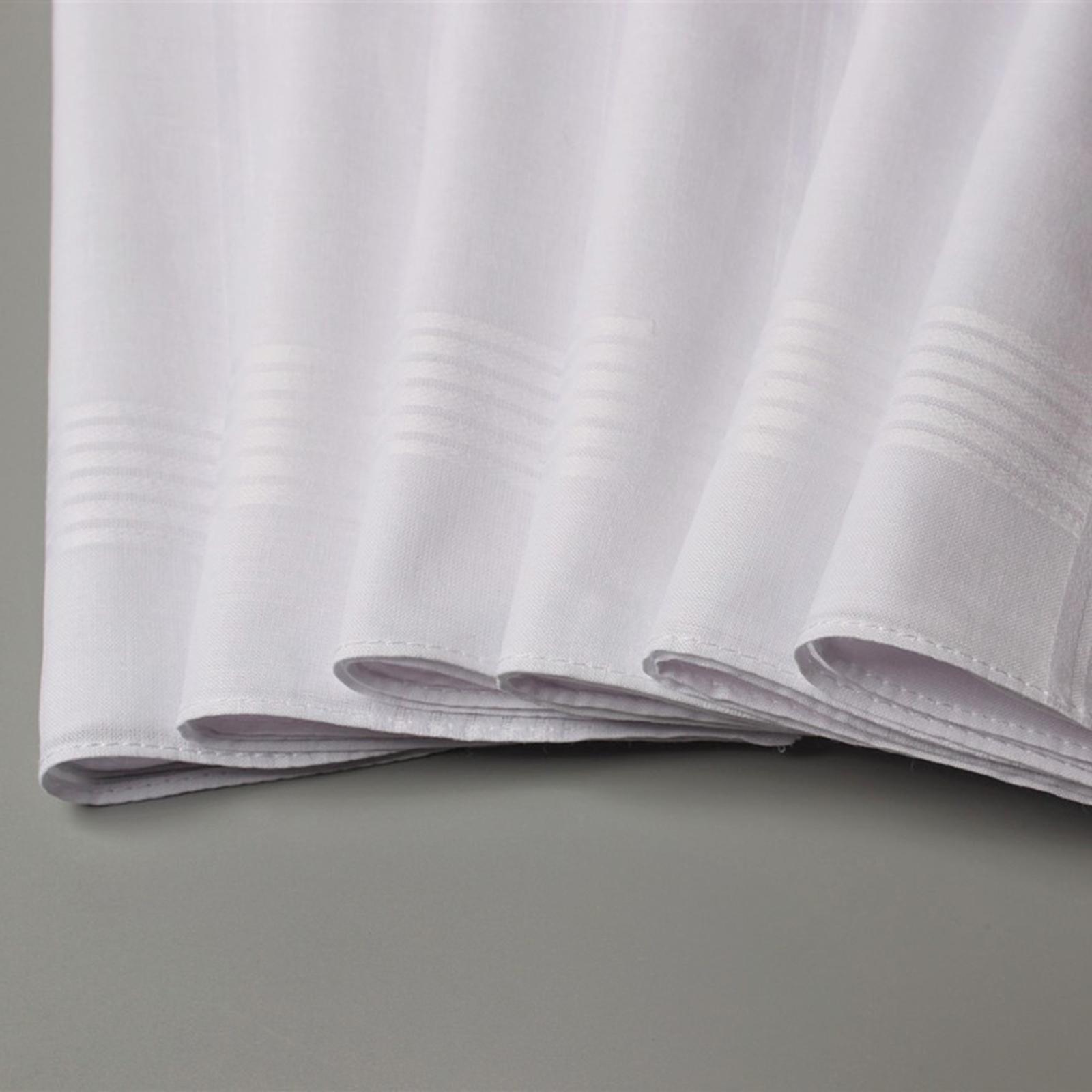 Juego de 6 pañuelos de bolsill - Handkerchief Cotton Men reseña y precio