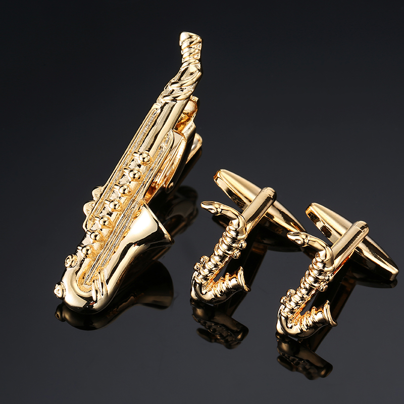 Gemelos de alta calidad, clip  - Tie Bar Set Gift reseña y precio