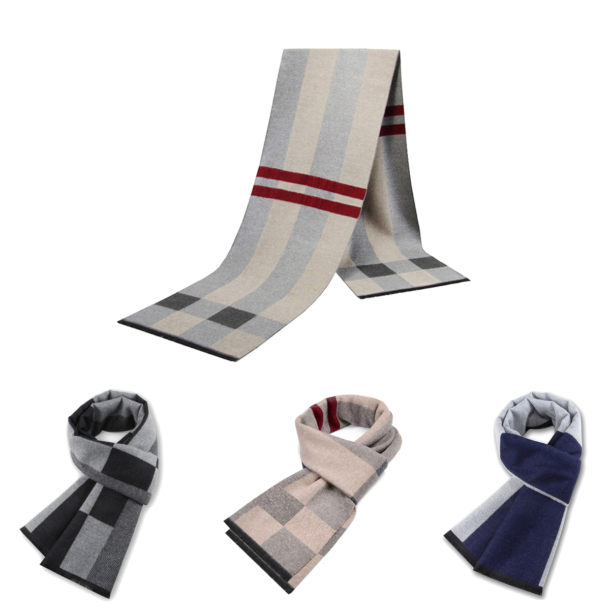 Bufanda para hombre, copia de  - Muffler Men Wool reseña y precio