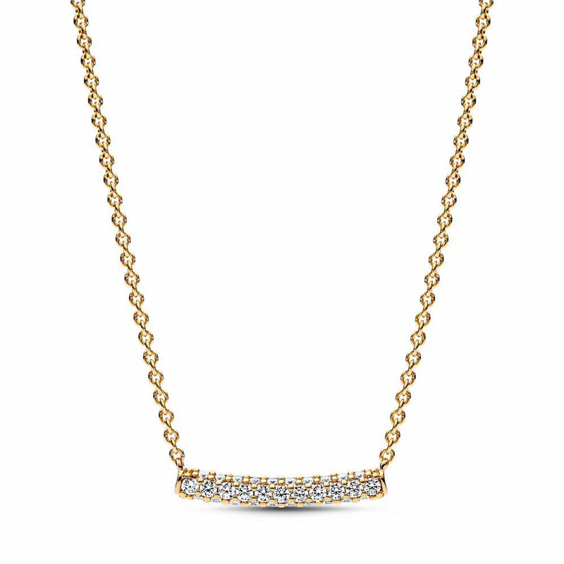 Collar de plata de ley 925 con - Tie Clip Silver reseña y precio