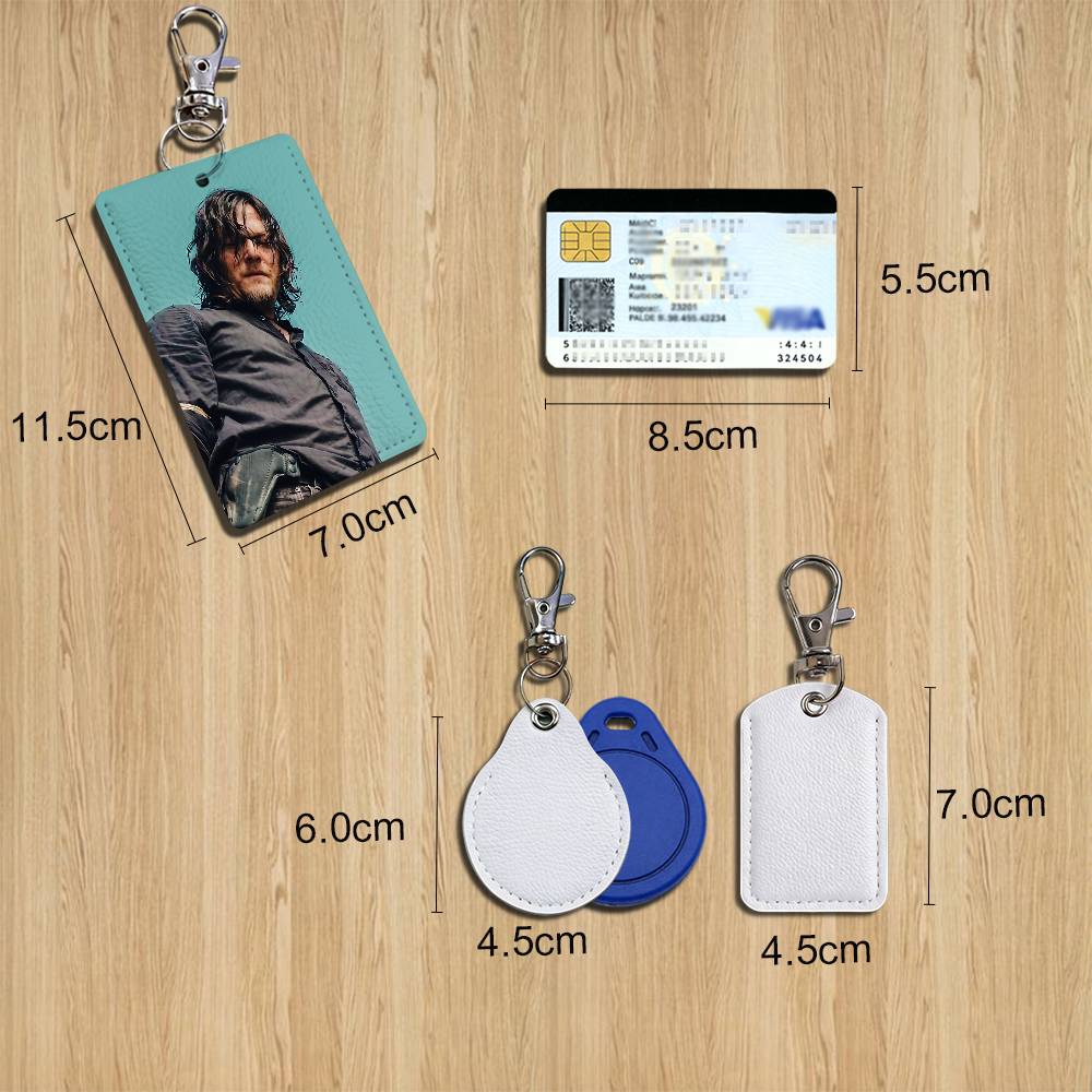 Porta-credenciales de cuero Ne - Lanyard Badge Holder reseña y precio