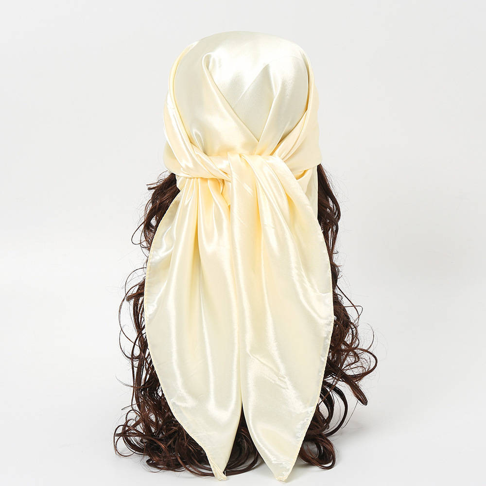 Pañuelo Hijab de colores sólid - Scarf Silk Square reseña y precio