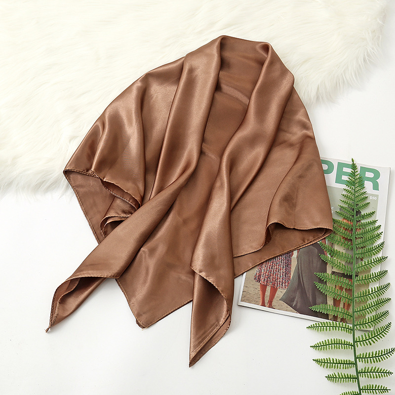 Pañuelo Hijab de colores sólid - Scarf Silk Square reseña y precio