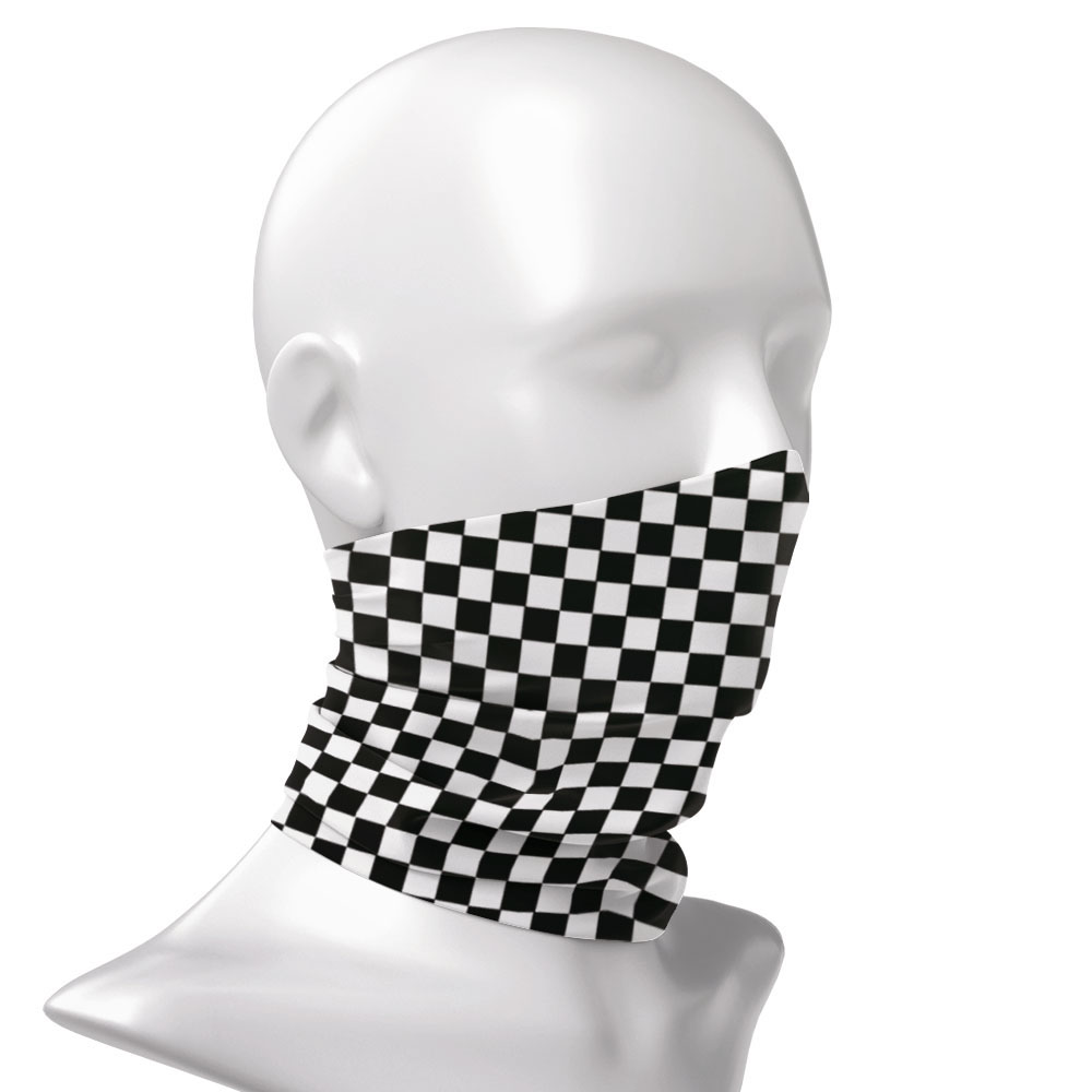 Diadema estampada a cuadros Sk - Neck Warmer Tube reseña y precio